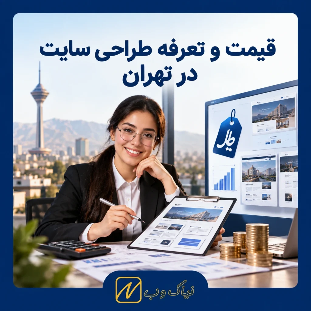 قیمت و تعرفه طراحی سایت در تهران